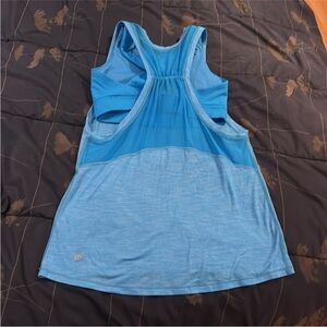 Lululemon Athletica Work The Circuit Tank
Heathered Light Blue - size 6
